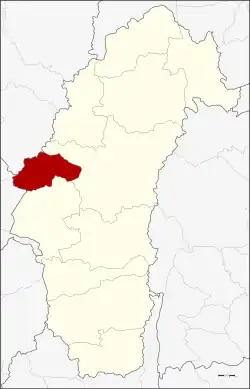 District location in Phetchabun province