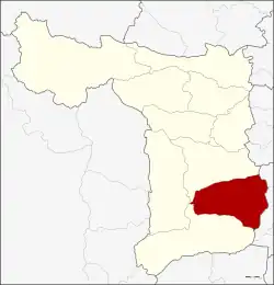 Amphoe location in Suphan Buri province