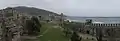 Anamur Castle Inner courtyard Panorama