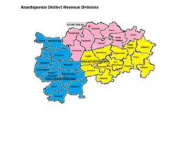 Anantapuram revenue division in Anantapur district