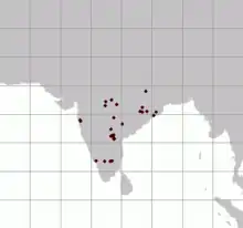 Map of range