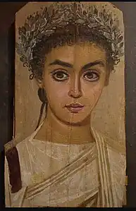 Ancient Egypt Fayum mummy portraits