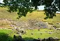 Ancient Theater at the archaeological site of Gitanae