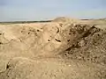 Ancient mound at the city of Kish, Mesopotamia, Babil Governorate, Iraq