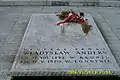 Gravestone of Lieutenant General Władysław Anders at Monte Cassino