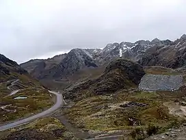 On the road above Qiruqucha