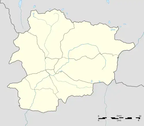 Segona Divisió is located in Andorra