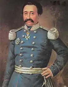 Andreas Londos in colonel's uniform