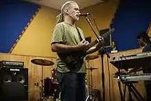 Andrew Diamond in rehearsal, Kingston Jamaica 2016