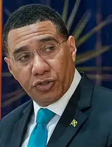 JamaicaAndrew Holness, Prime Minister