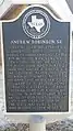 Texas Historical Marker for Andrew Robinson, Sr.
