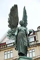 "Angel of Peace" in Bath. Photograph shown courtesy Jim Ebdon.