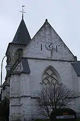 The church in Angerville-l'Orcher