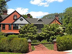 "Anglecot" (Charles Adams Potter house), 401 E. Evergreen Ave., Chestnut Hill, Philadelphia (1883).