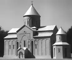 Reconstruction of the cathedral's original state by Toros Toramanian.