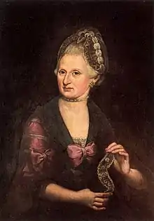 Anne Maria Mozart, née Pertl, c. 1775