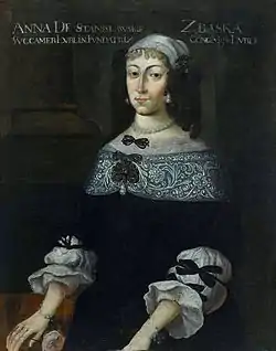 Portrait of Anna of the Stanisławska Family – artist unknown. Housed in the National Museum in Warsaw