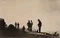 Group on a Hill Road - Granada, by J. Craig Annan. Camera Work No 45, 1914