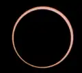 Annular eclipse from Juazeiro do Norte, Ceará.