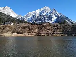 Antelao view from Lago di Mosigo