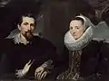 "Frans Snyders" and his wife, Anthonis van Dyck, 1st third of 17th century