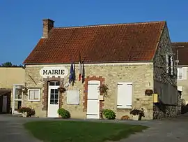 The town hall in Antilly