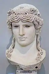 Statue of Antinous Mondragone (130–138 AD) as an example of the Mondragone type.