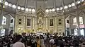 The cathedral's interior and high altar