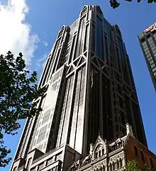 Australia & New Zealand Banking Group World Headquarters on Queen Street, Melbourne.