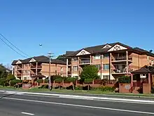 Federation revival apartments in Miranda, New South Wales (c. 1995)