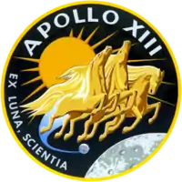 Apollo 13 mission patch