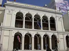 The Apollon Theatre of Patras, designed by Ernst Ziller (1872)