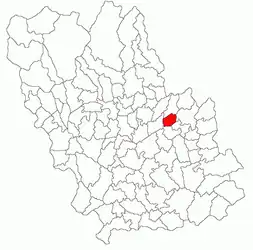 Location in Prahova County