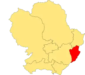 Location of the ward