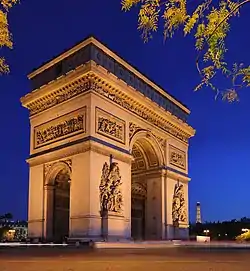 Image 54Arc de Triomphe, Paris (from Portal:Architecture/Monument images)