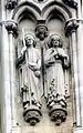 Archangel Raphael & Uriel  Portland Stone  Westminster Abbey – Upper part of the north transept