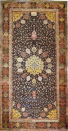 The Ardabil Carpet, Persia, dated 946 AH. V&A Museum no. 272-1893. © Victoria and Albert Museum, London