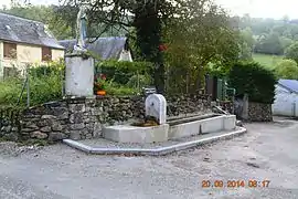 The drinking trough in Argein