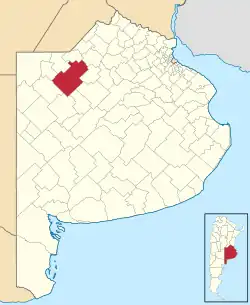 location of in Buenos Aires Province