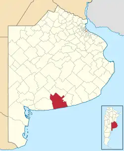 location of in Buenos Aires Province