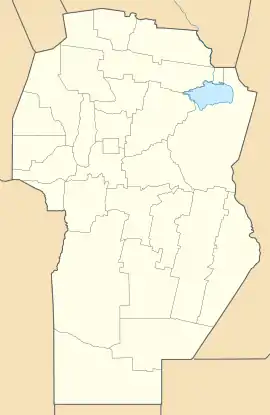 Achiras is located in Córdoba Province