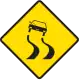 Slippery road