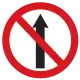 No straight ahead