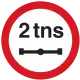 Axle weight limit