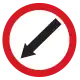 Pass on left