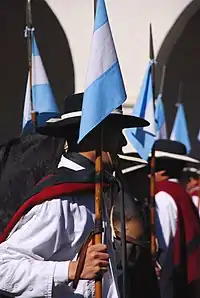 Argentine gauchos in the city of Salta.