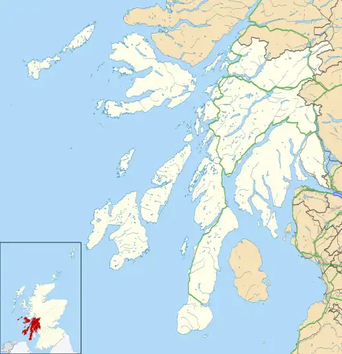 Craighouse is located in Argyll and Bute