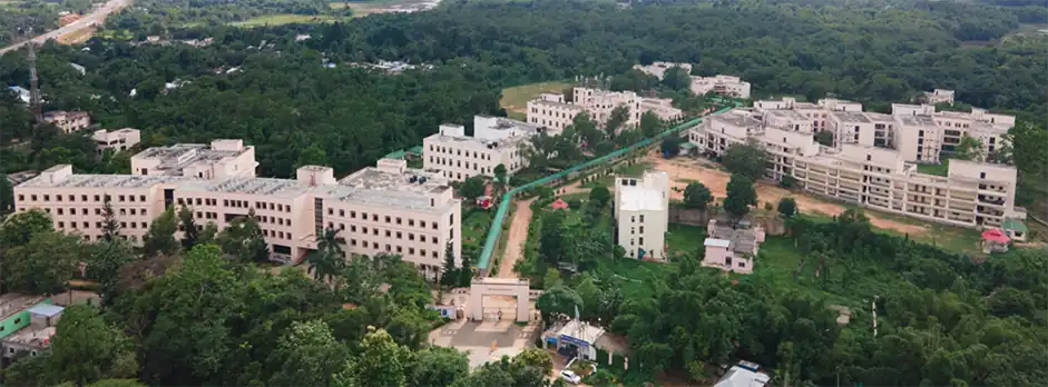 Ariel View of ICFAI University, Tripura