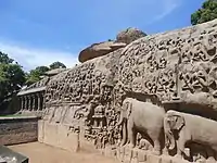 Descent of the Ganges at Mahabalipuram, 7th century