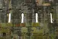 Hohenrechberg Castle, Romanesque window arcades from inside